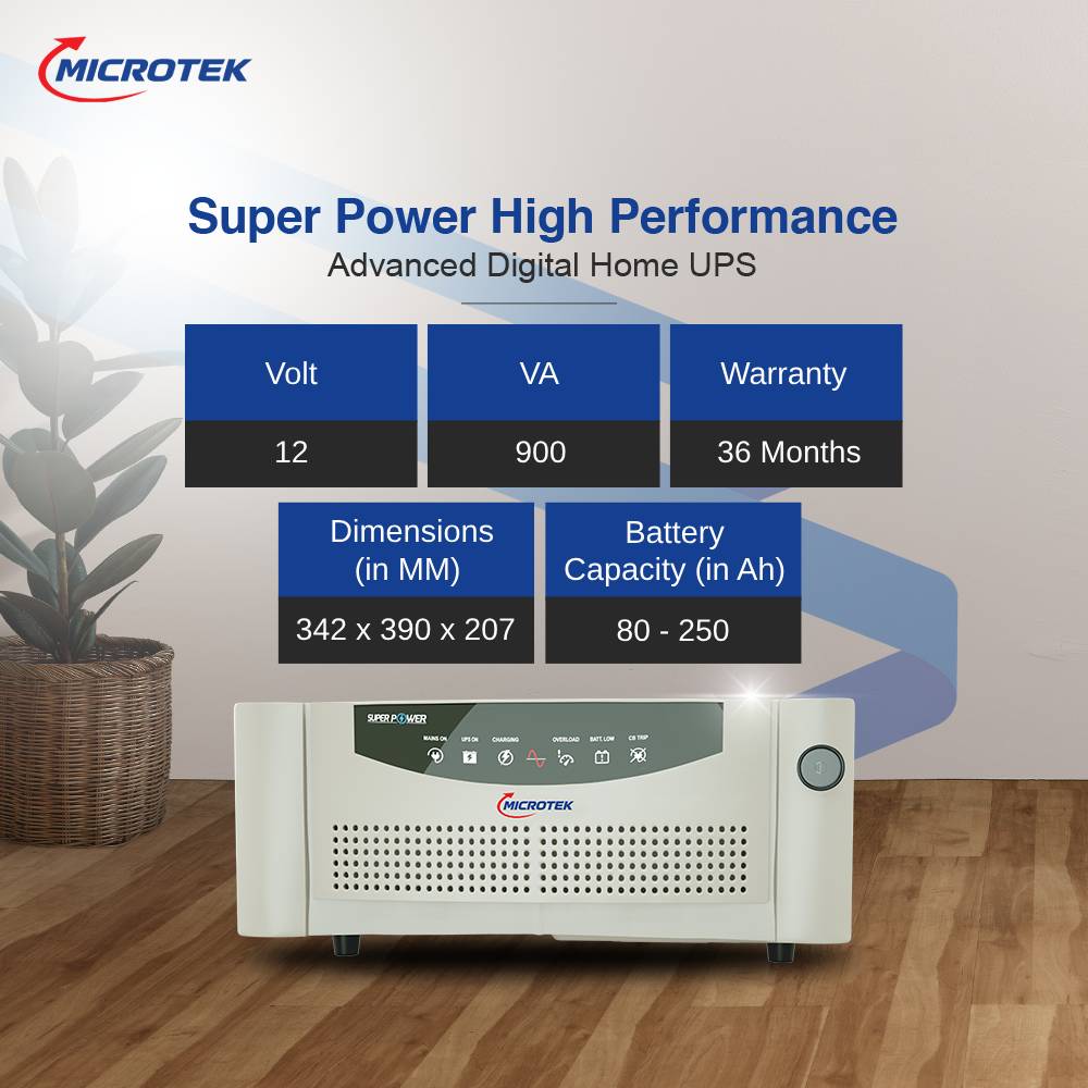 Microtek Super Power 900 DG Inverter - Image 3