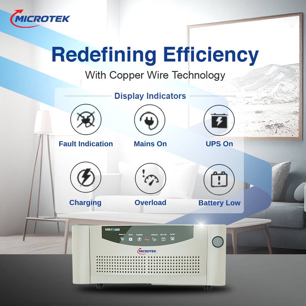 Microtek Super Power 900 DG Inverter - Image 4